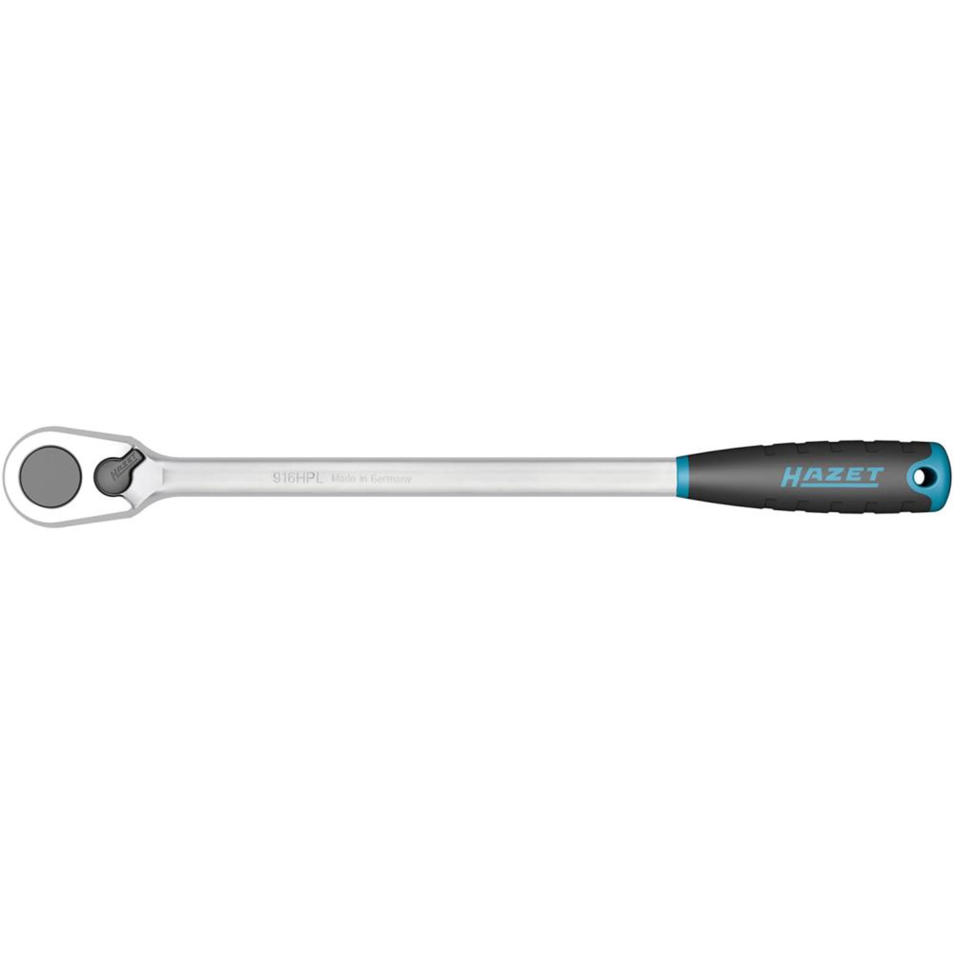 Hebel-Umschaltknarre 1/2"90Zähne 415mm 916HPL Hazet