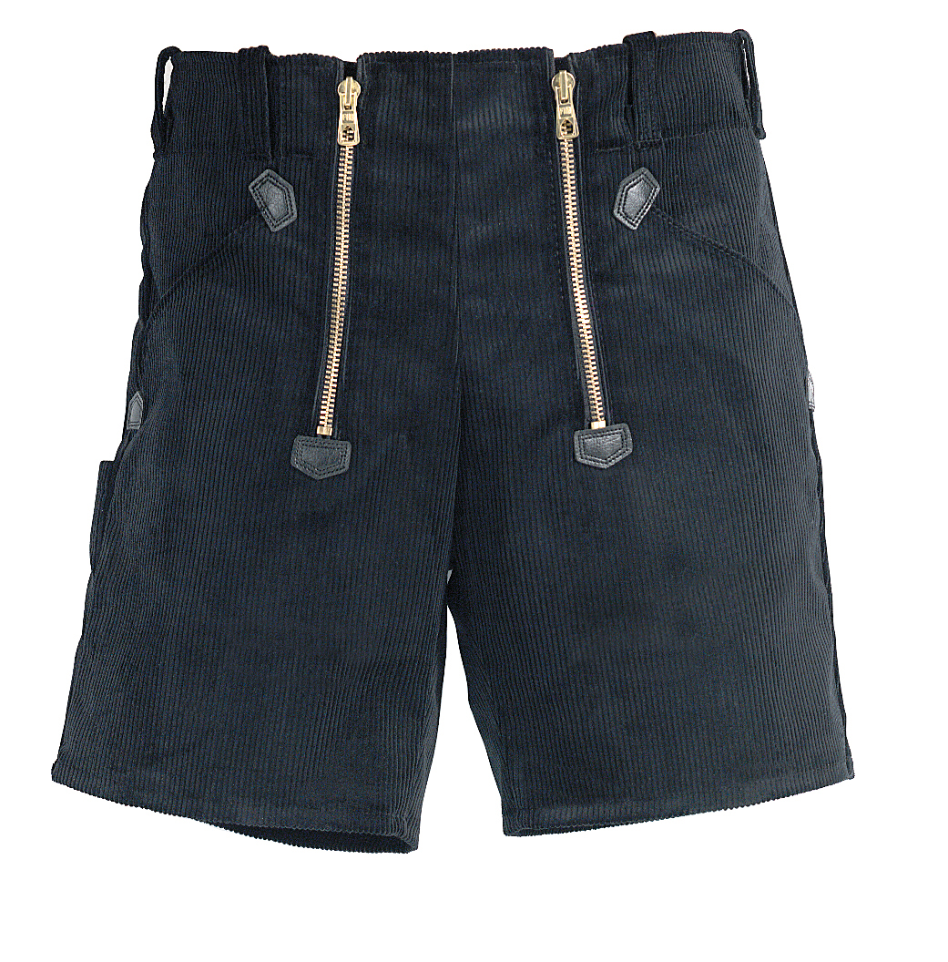 FHB HANS Zunft-Shorts Genuacord schwarz Gr. 62
