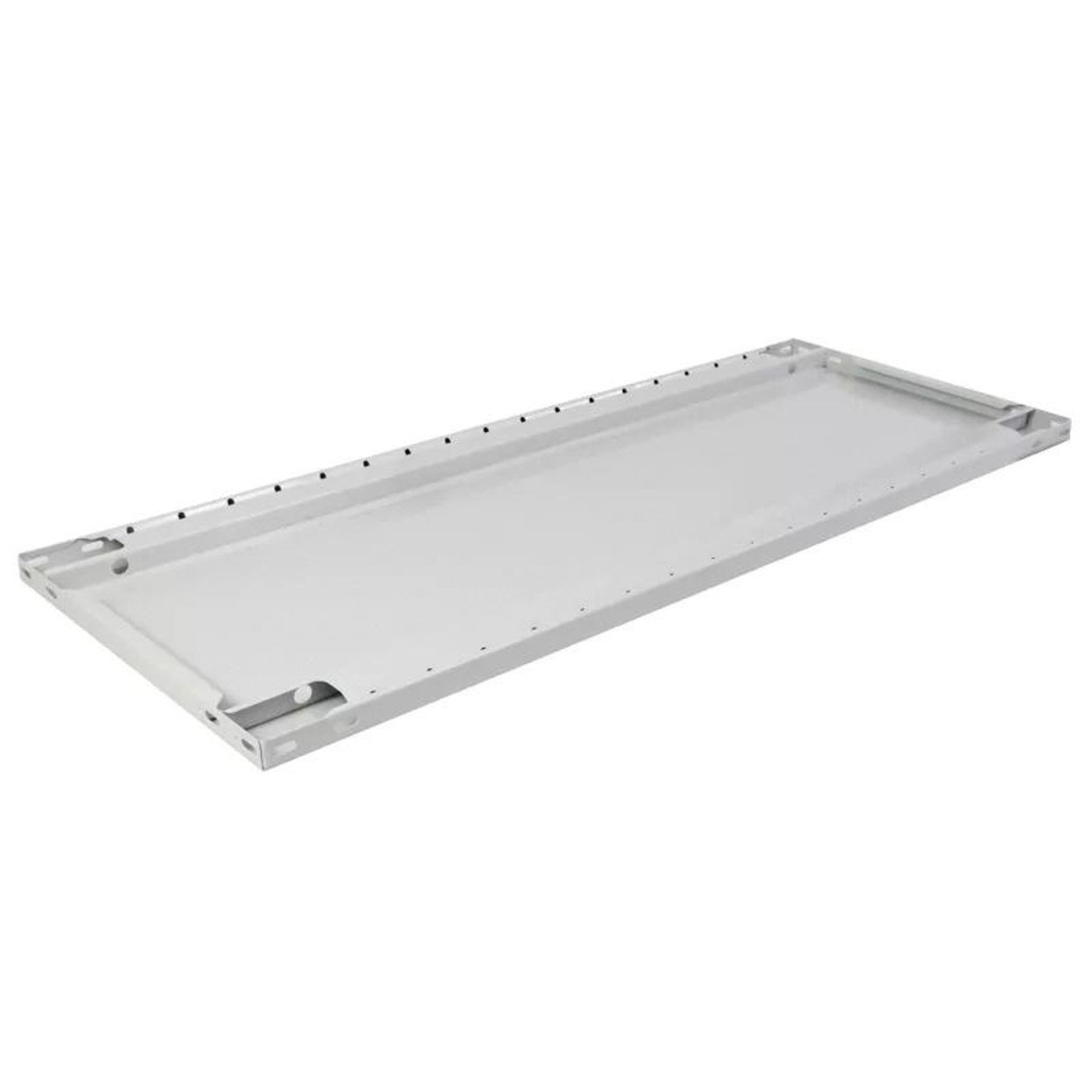 Fachboden B1300xT600 mm inkl. 4 Träger RAL 7035 Fachlast 150kg