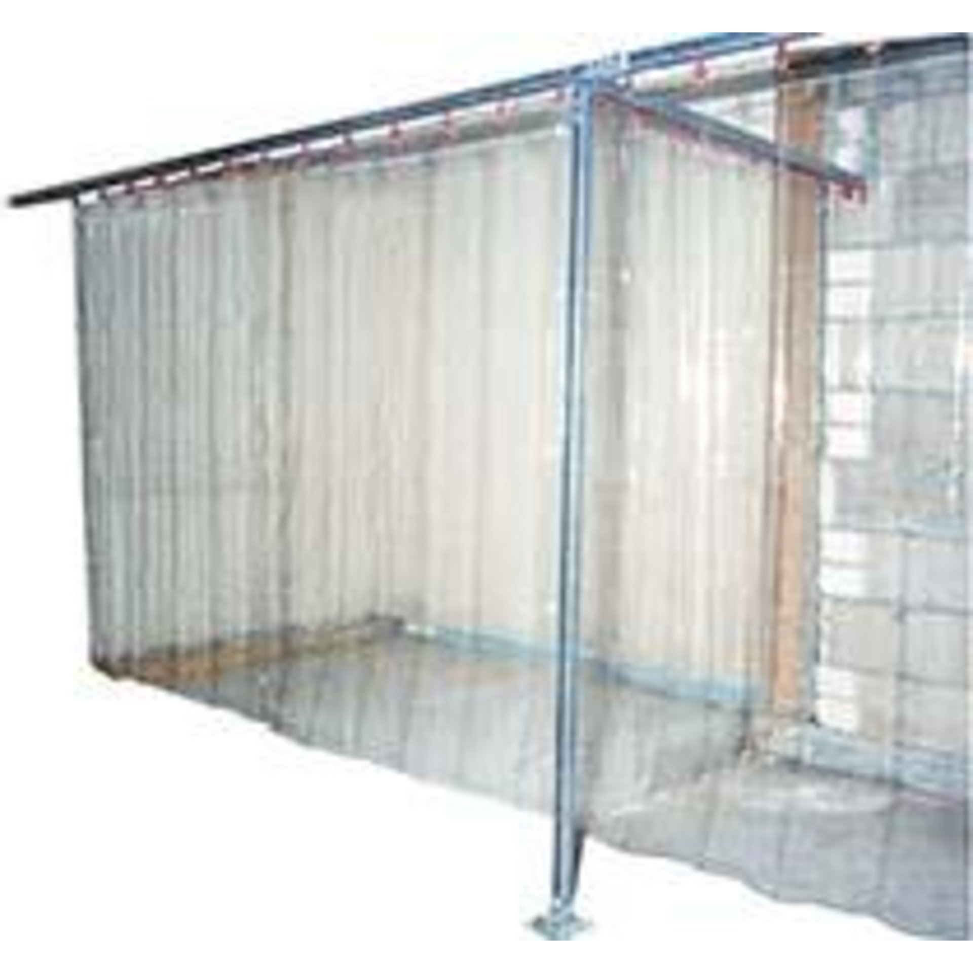 TransTac PVC-Schweißschutzvorhang, (T0), gesäumt