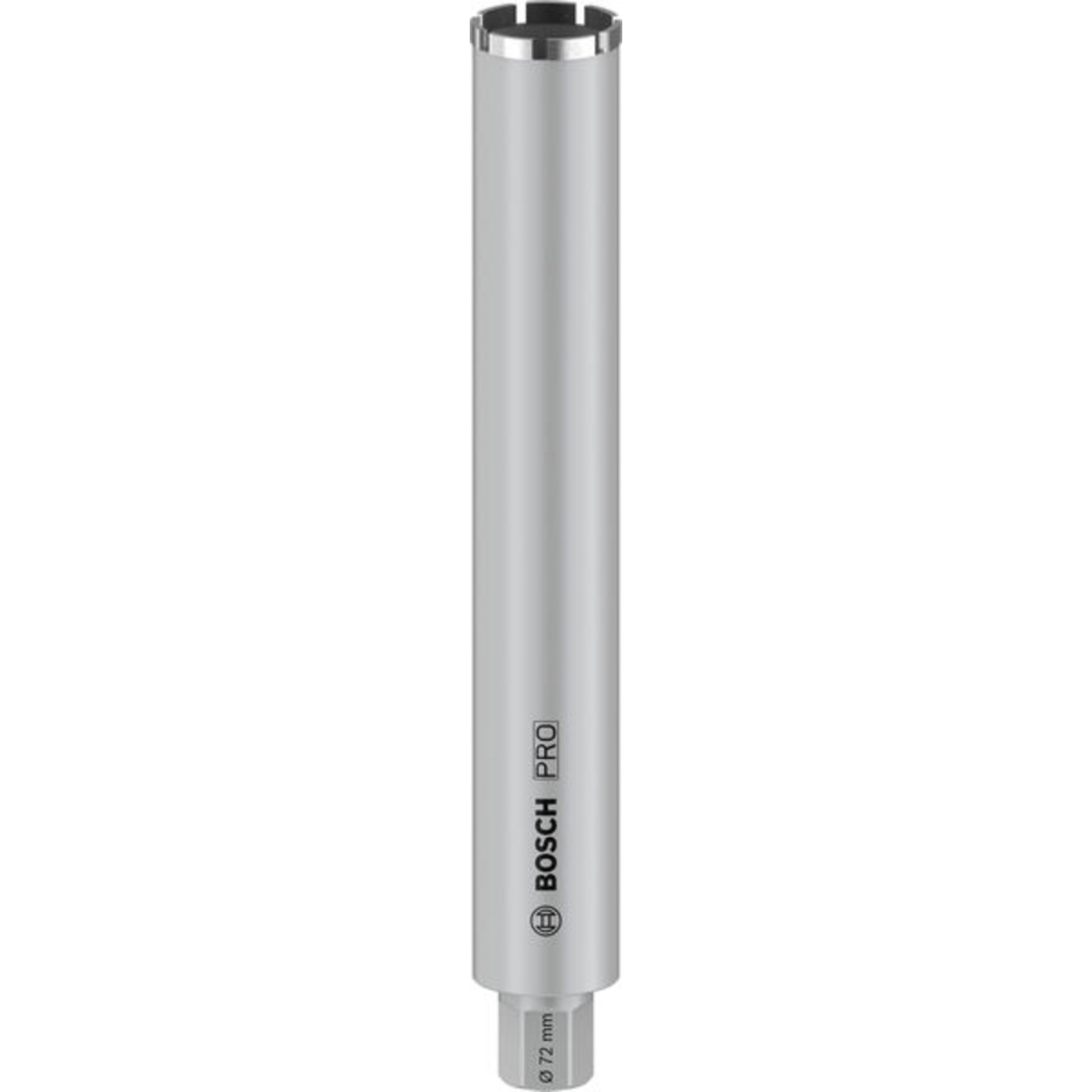 PRO Nassbohrkrone, 72 x 450 mm, G 1 1/4 Zoll UNC