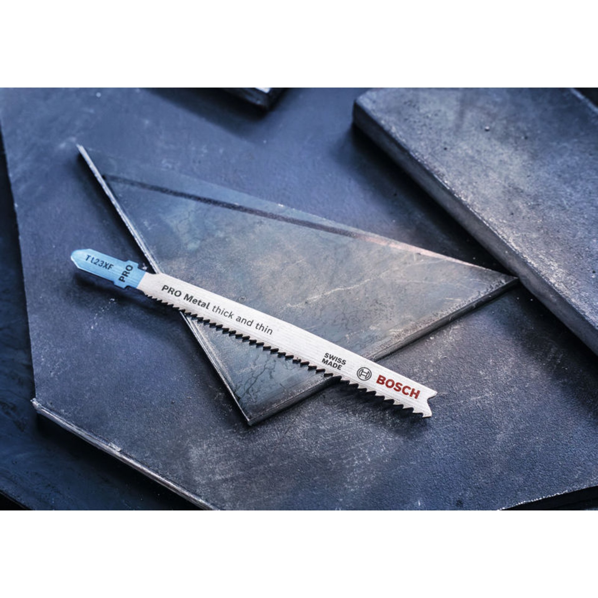 PRO Metal thick and thin T123XF Stichsägeblatt, 100 mm, 3-tlg.