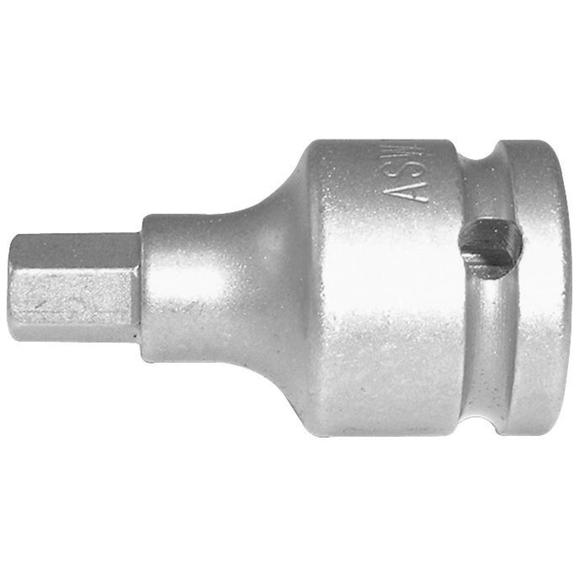 Kraft- Schraubendrehereinsatz 1/2" Innensechskant 7mm ASW