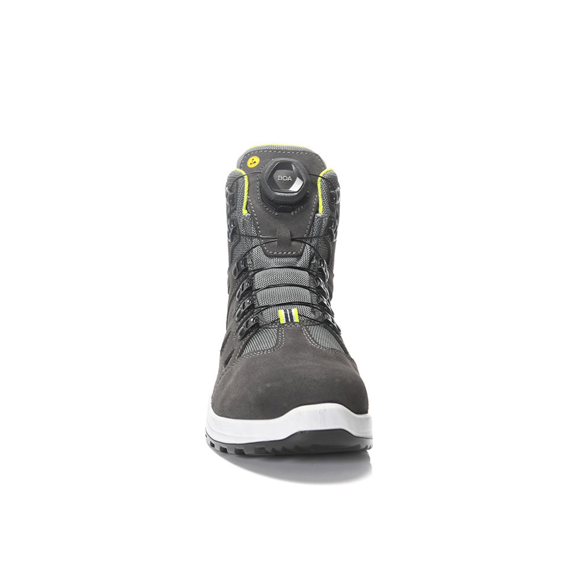 Berufsstiefel RILEY XXF BOA® GTX grey-lime Mid ESD O2 WR CI, Gr. 42
