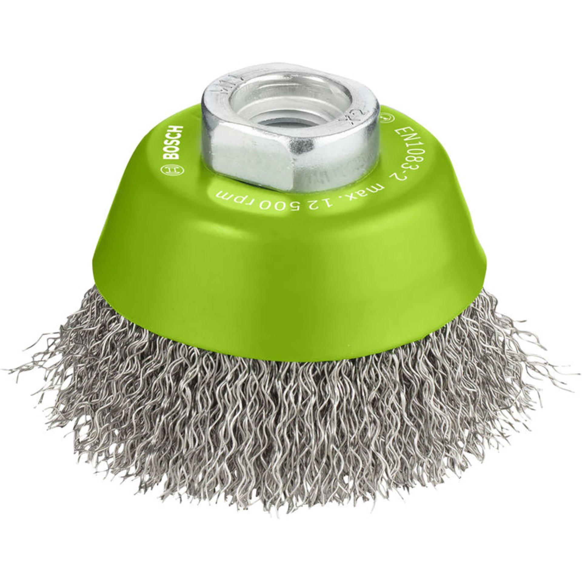 PRO Stainless Steel clean Topfbürste, 65 x 0,3 mm, Gewinde