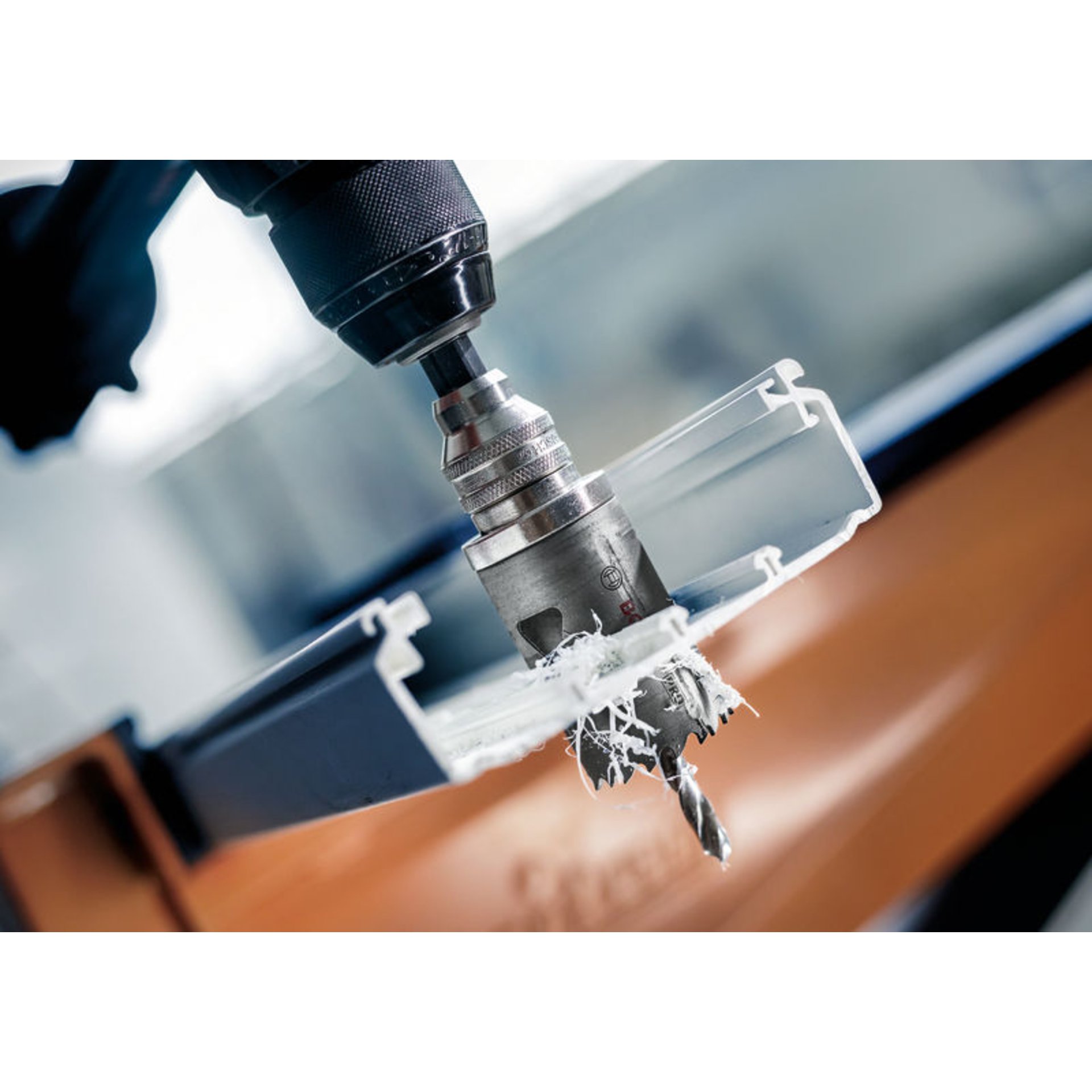 PRO Multi Material Lochsäge, 43 mm, mit Gewinde