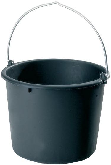 Baueimer Polyethylen-Regenerat schwarz 10 l Baueimer Polyethylen-Regenerat schwarz 10 l