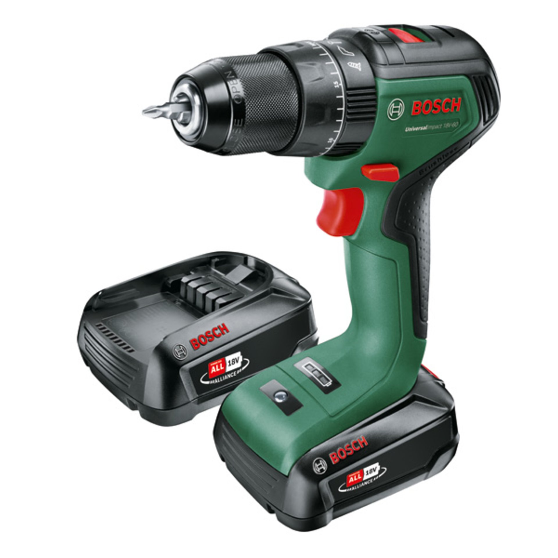 Akku-Bohrschrauber UniversalImpact 18V-60