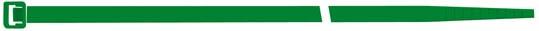 Sapi Kabelbinder Nylon grün 280x4,5mm a100Stück Selco Sapi Kabelbinder Nylon grün 280x4,5mm a100Stück Selco