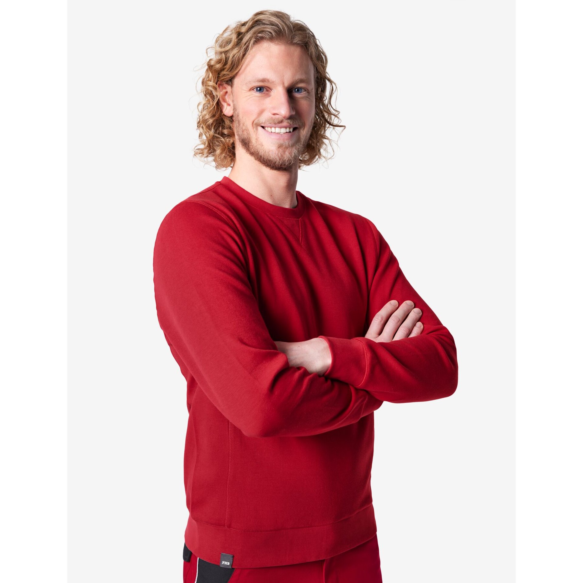 TIMO Sweater Sweatshirt rot Gr. 4XL
