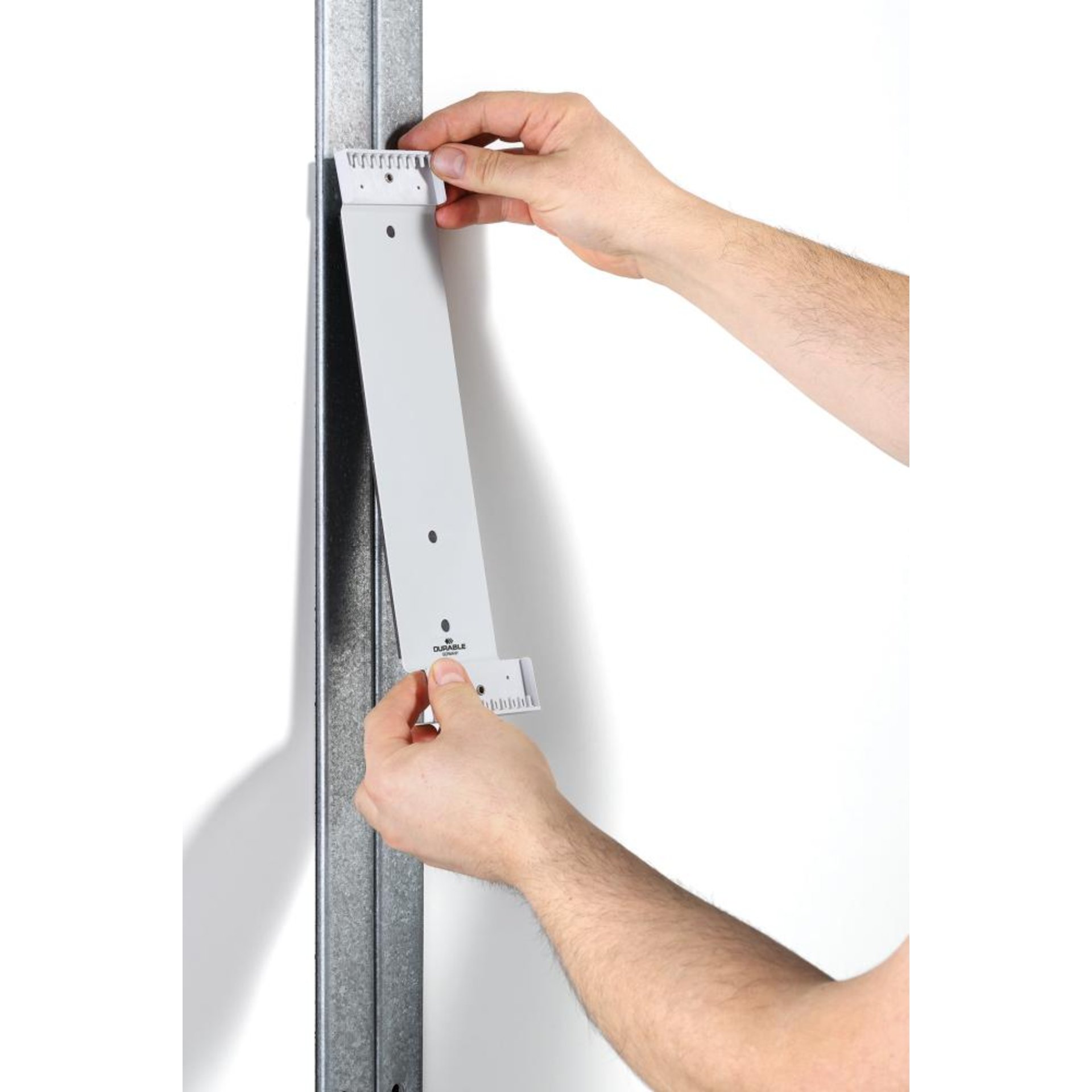 Sichttafelsystem magnetischer Wandhalter 10 Sichttafeln A4.
