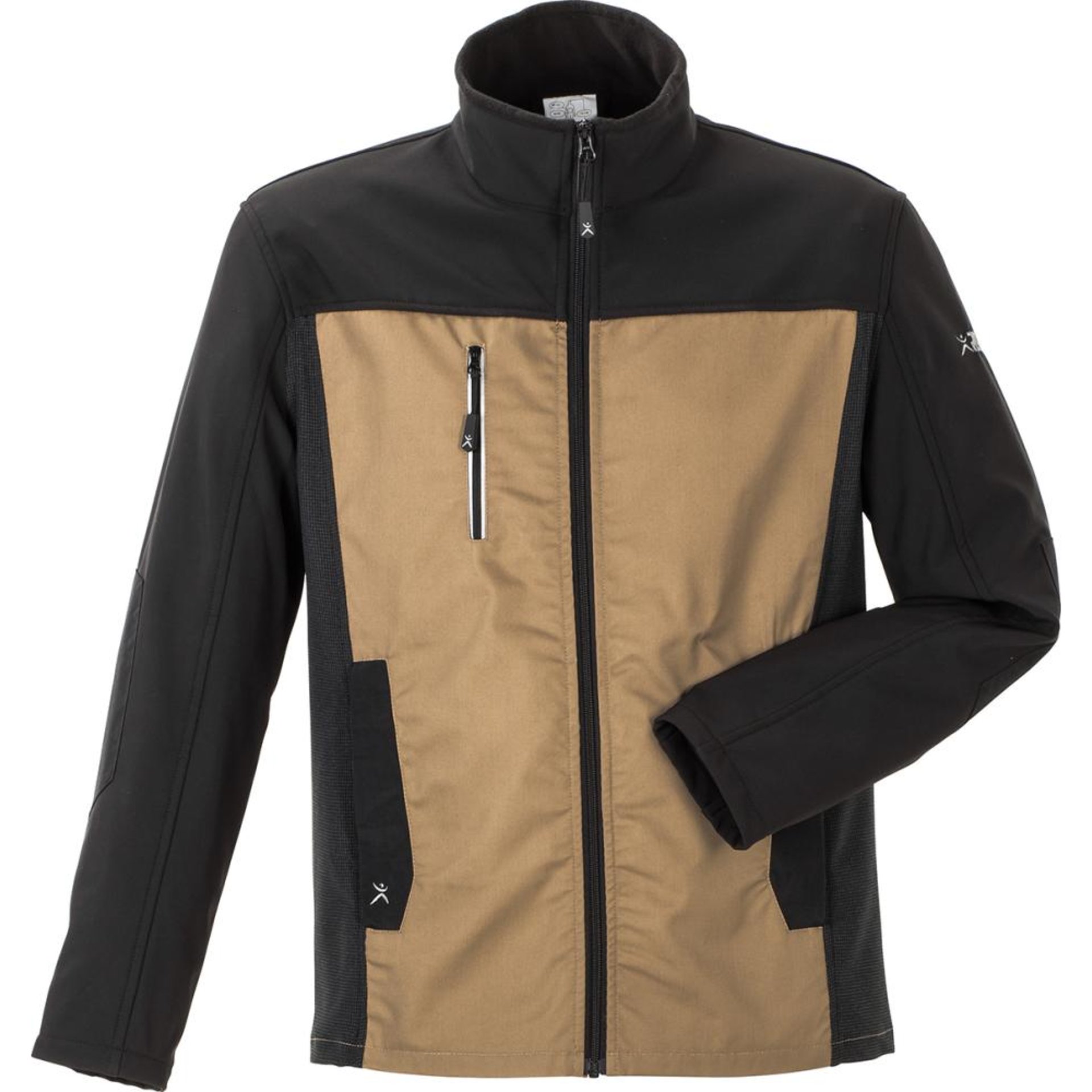 Hybridjacke, sand/schwarz, Gr.42 Norit