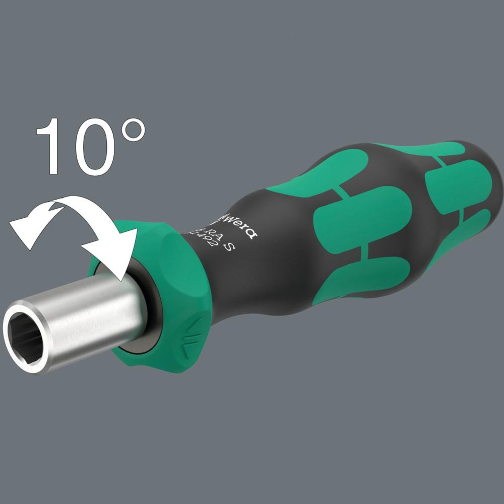 Bit-Handhalter mit Ratschenfunktion Wera