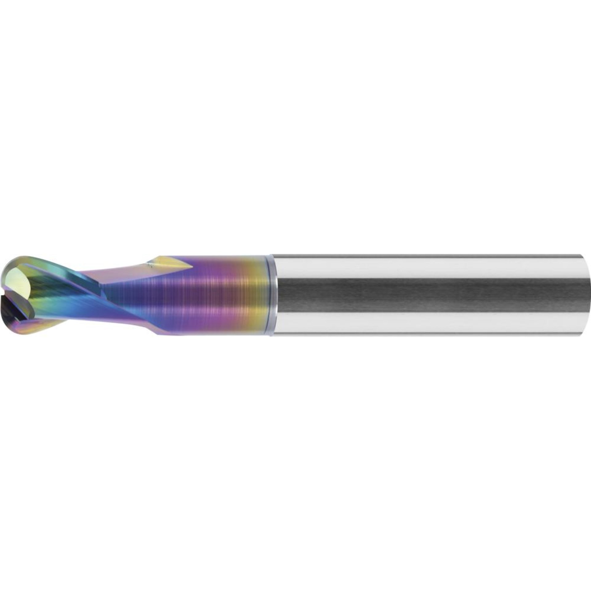 Torusfräser VHM 8/1,0mm Z2 kurz HA ta-C FORMAT