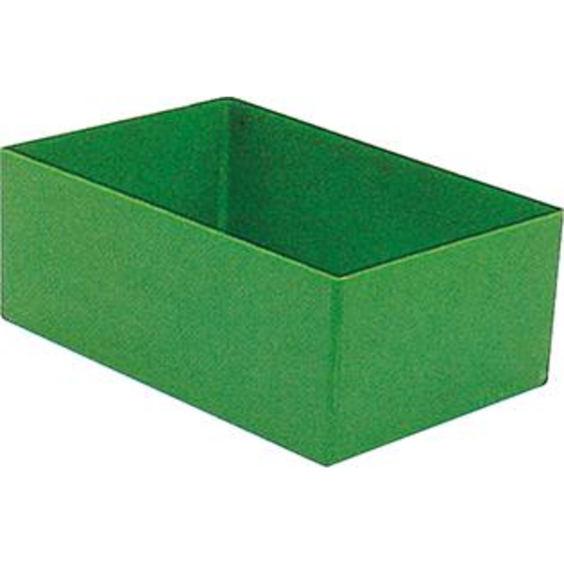 Kunststoffeinsatz 108x162x 63mm grün (H)