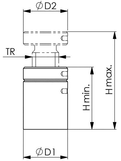 Format Schraubbock Gr.100 70-100mm