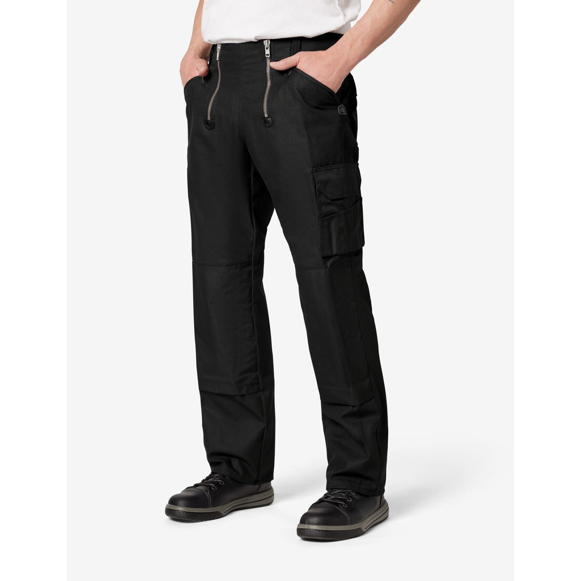 NILS Zunfthose Canvas und Cordura schwarz 46