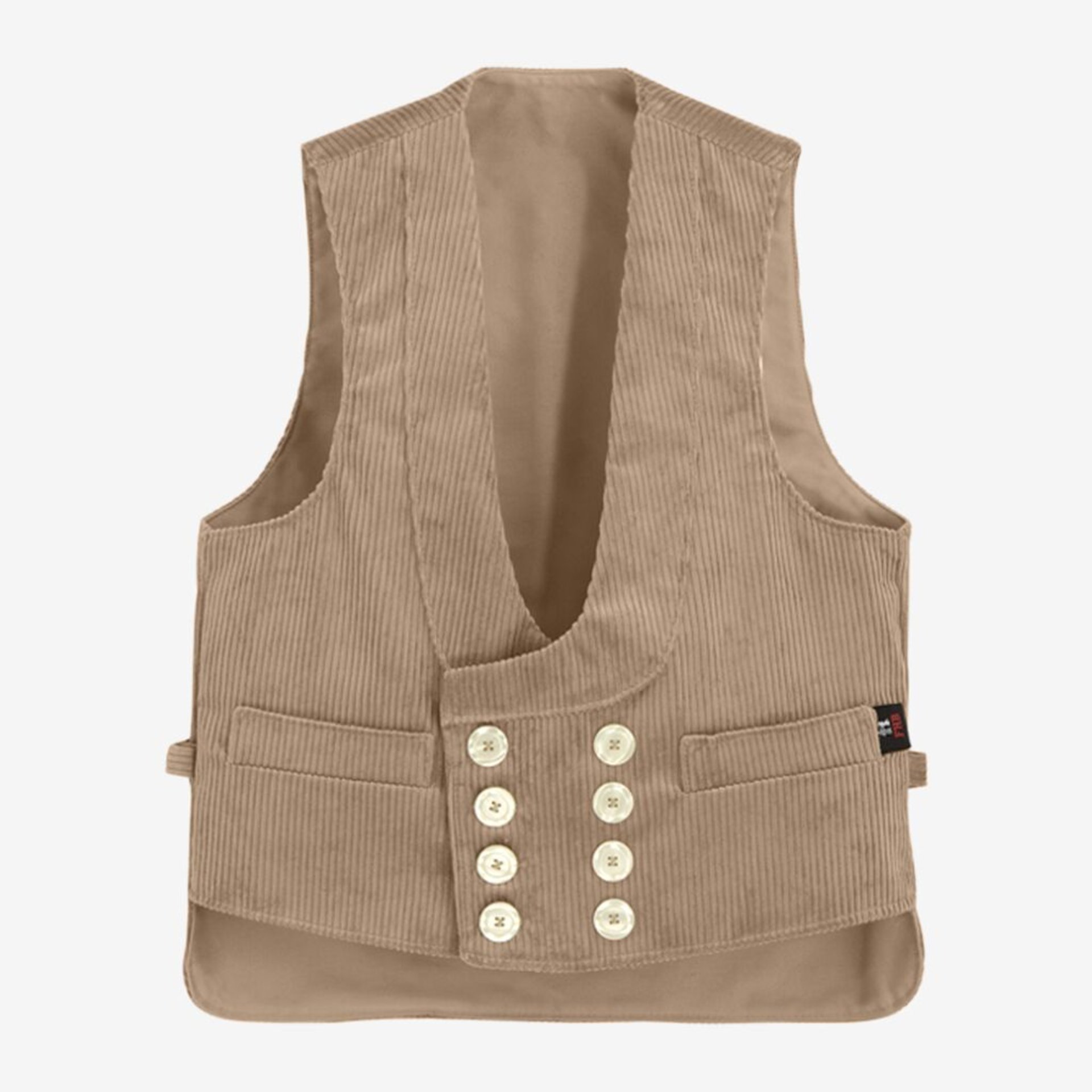 EMIL Zunftweste Trenkercord beige 102