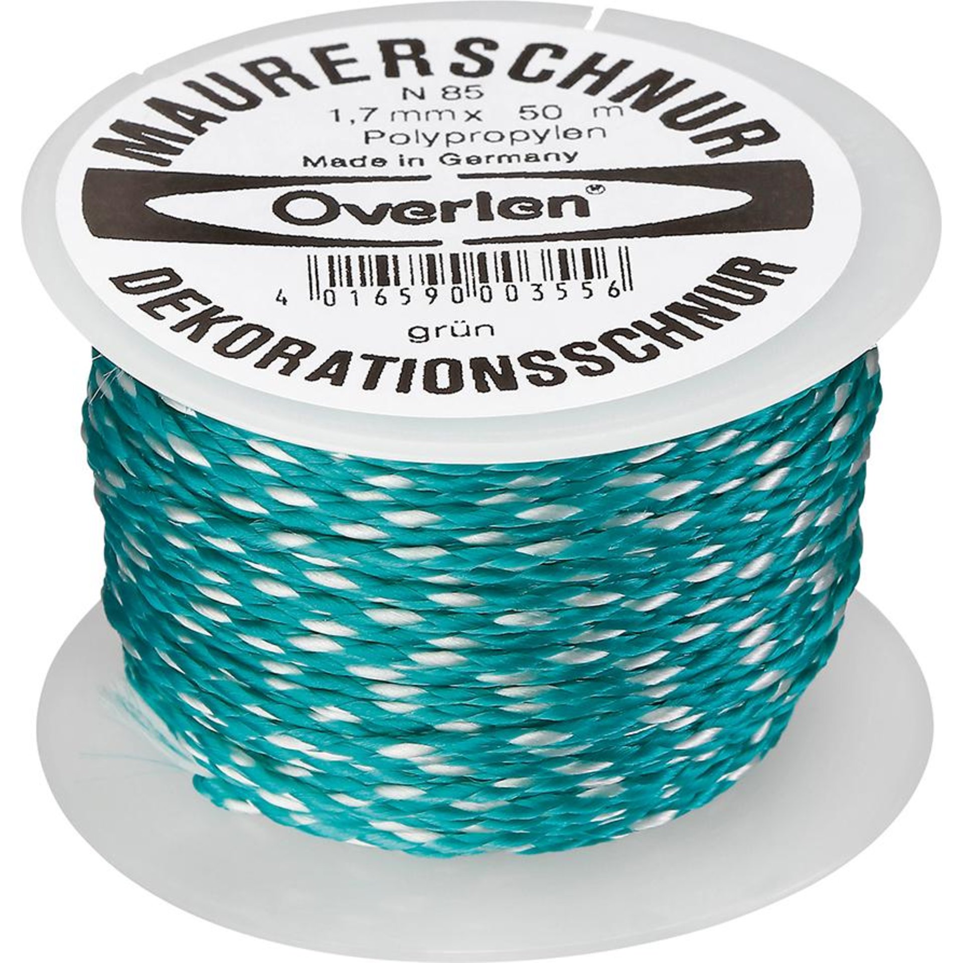 Maurerschnur PP 1,7mm 50m grün Overmann