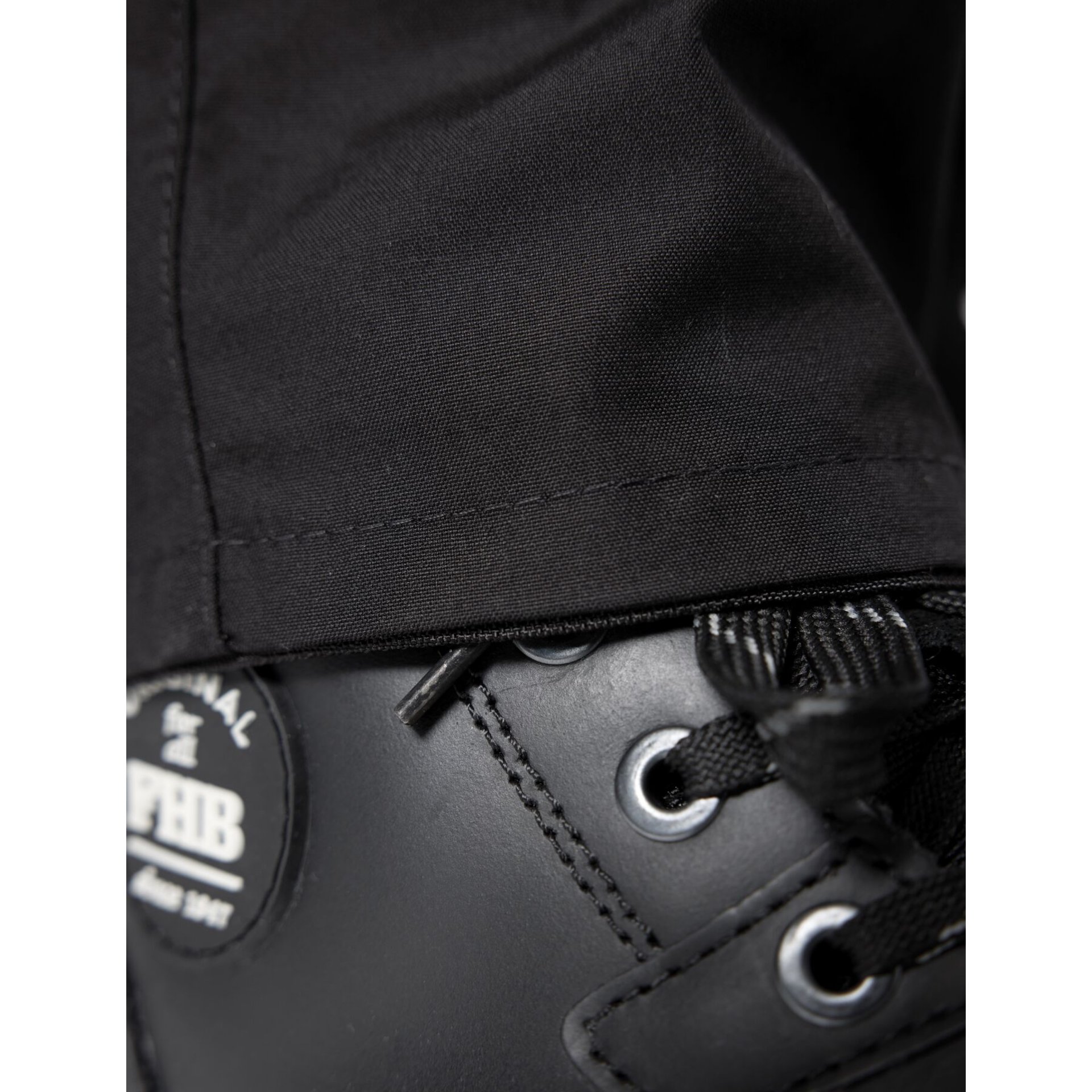 MIO Arbeitshose elastisch rot-schwarz 98