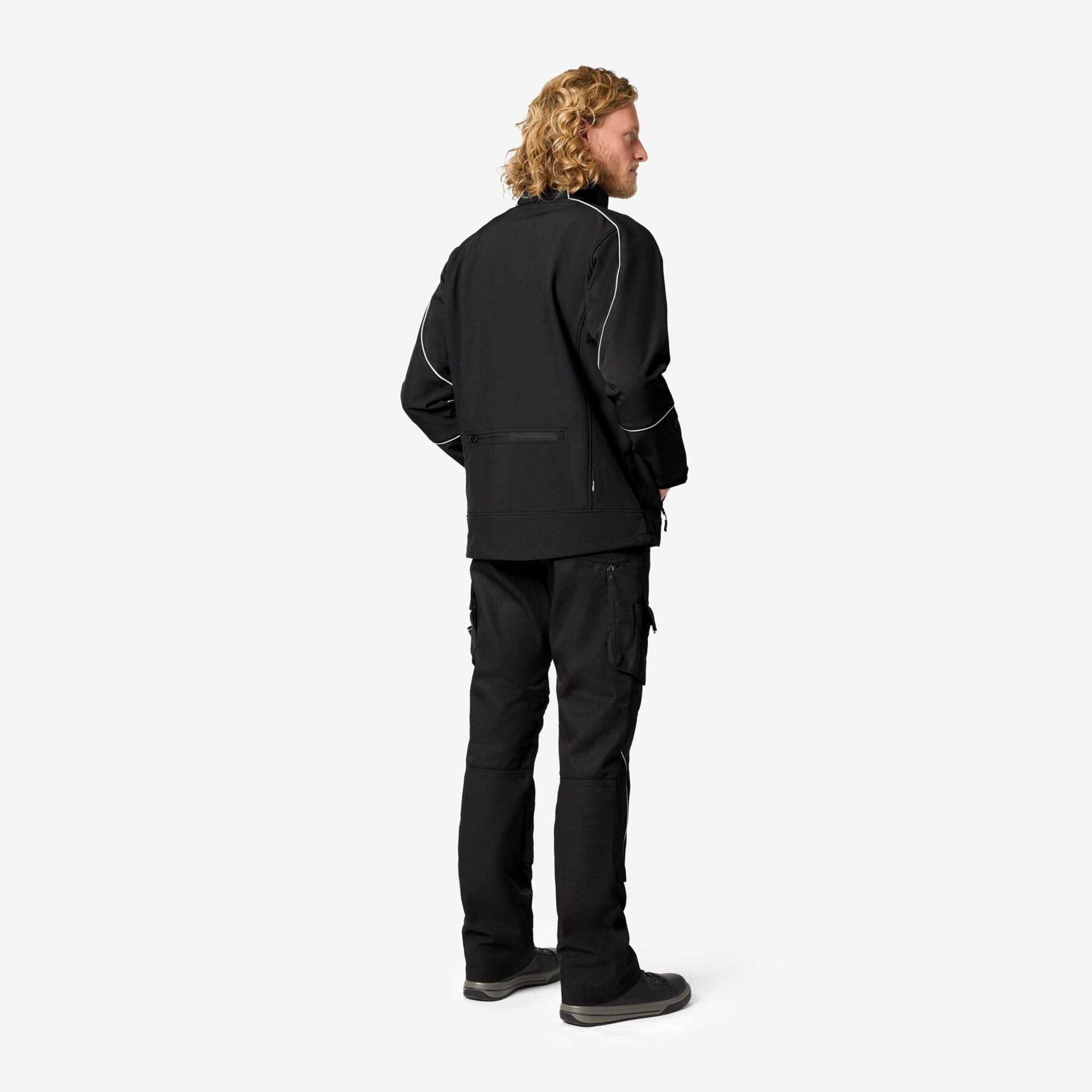 DIRK Softshell-Jacke schwarz 4XL