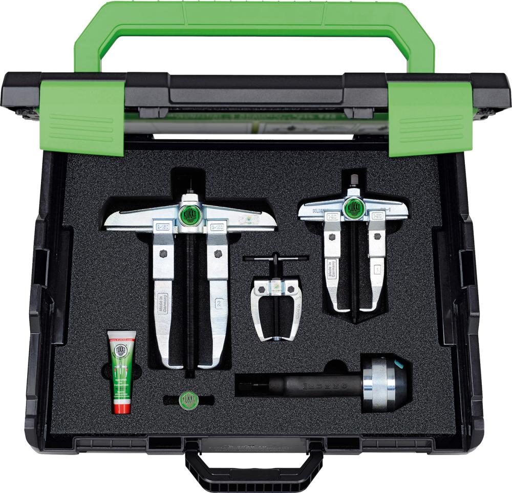 Kukko Kugellagerab- und Ausziehvorrichtung 14-teilig Kukko Kugellagerab- und Ausziehvorrichtung 14-teilig