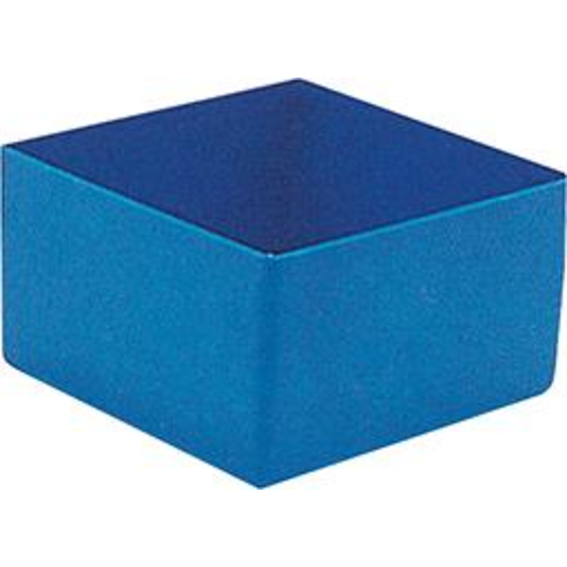 Kunststoffeinsatz 108x108x 63mm blau (H)