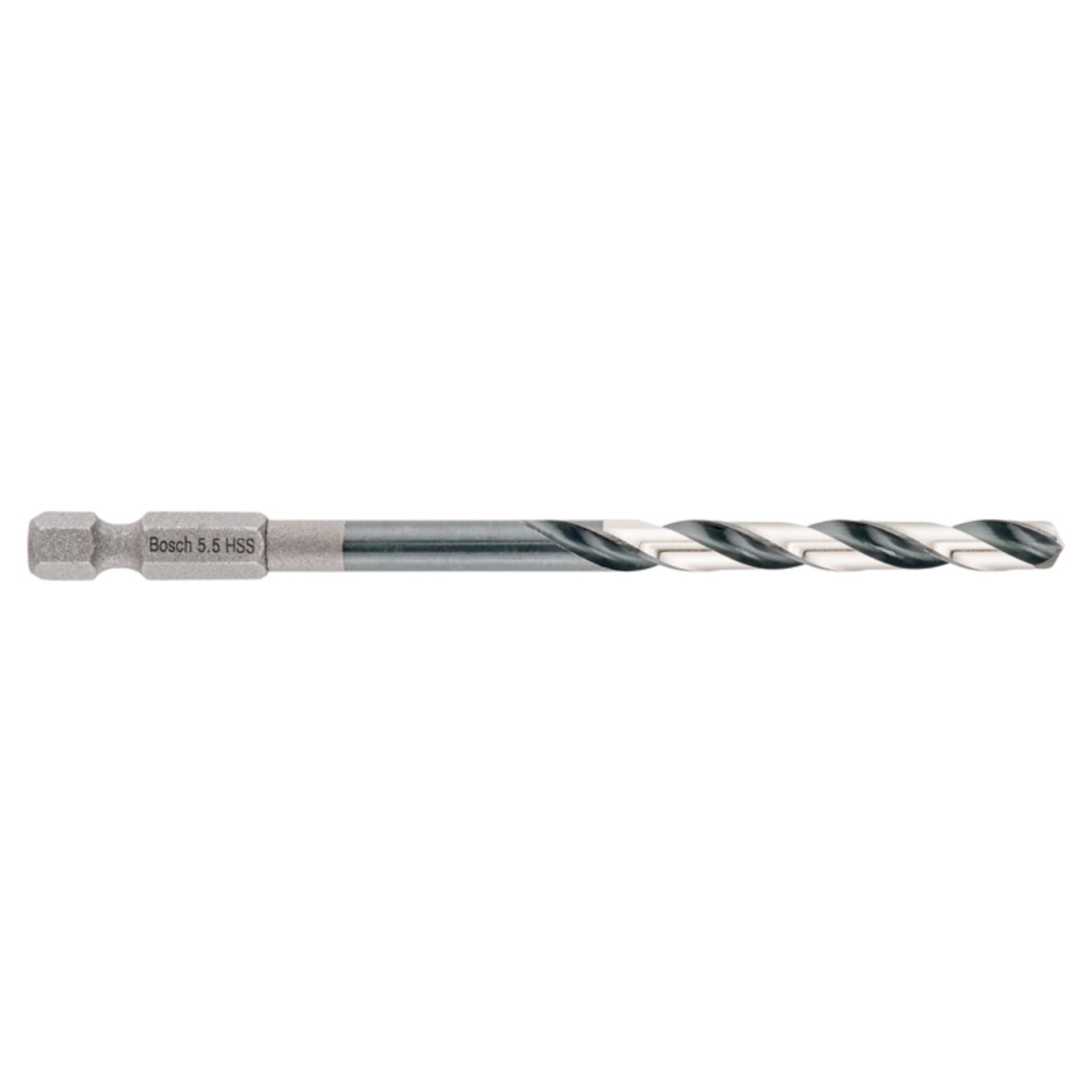 HSS Spiralbohrer mit Sechskantschaft 5,5 mm