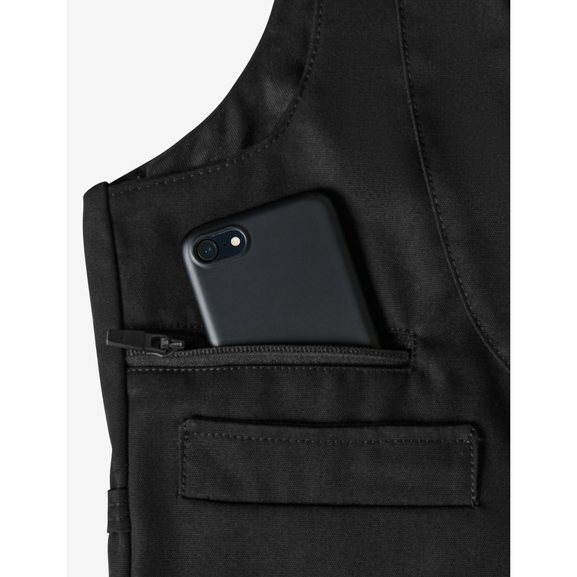 HERDIS Zunftweste aus Canvas Damen schwarz 46