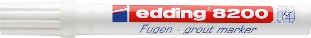 edding Fugenmarker 8200 4-8200-1-4049 2-4mm Rundspitze weiß