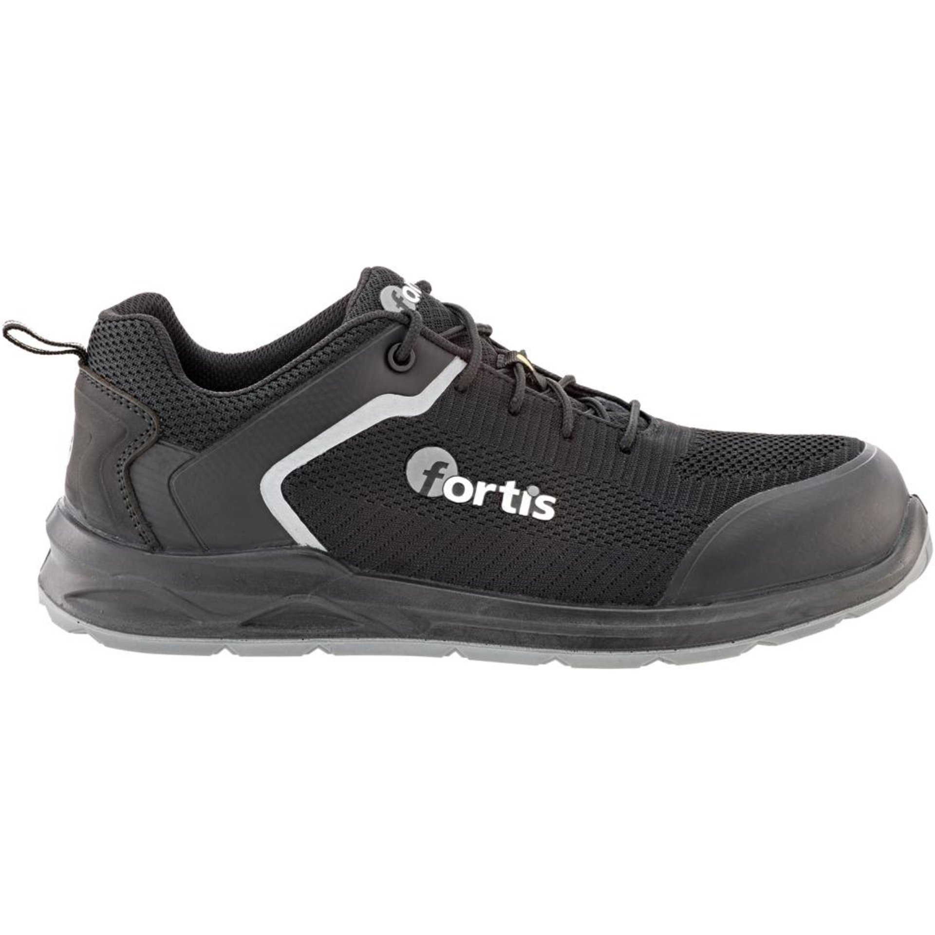 Halbschuh MICHAEL, schwarz,S1PL, SR ESD, Gr. 42 FORTIS