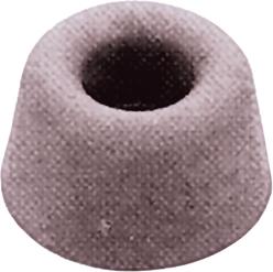 Klosettsitzpuffer Nr.68 schwarz 21x10mm Klosettsitzpuffer Nr.68 schwarz 21x10mm