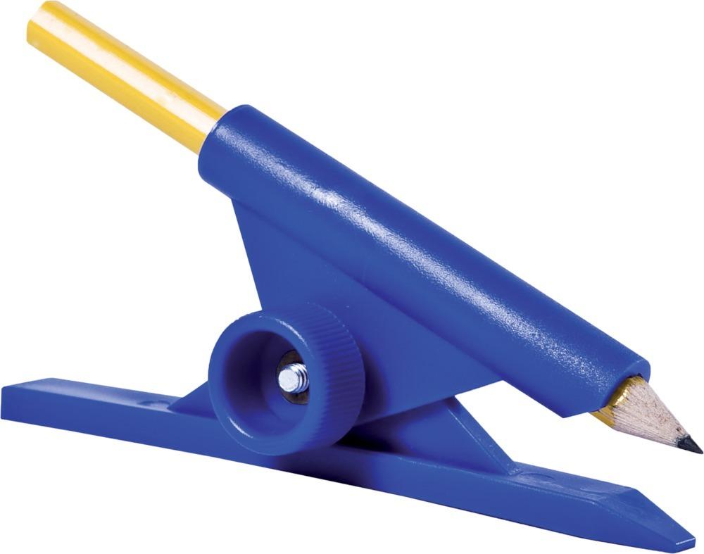 Parallelanreisser blau mit Zirkelspitze Parallelanreisser blau mit Zirkelspitze