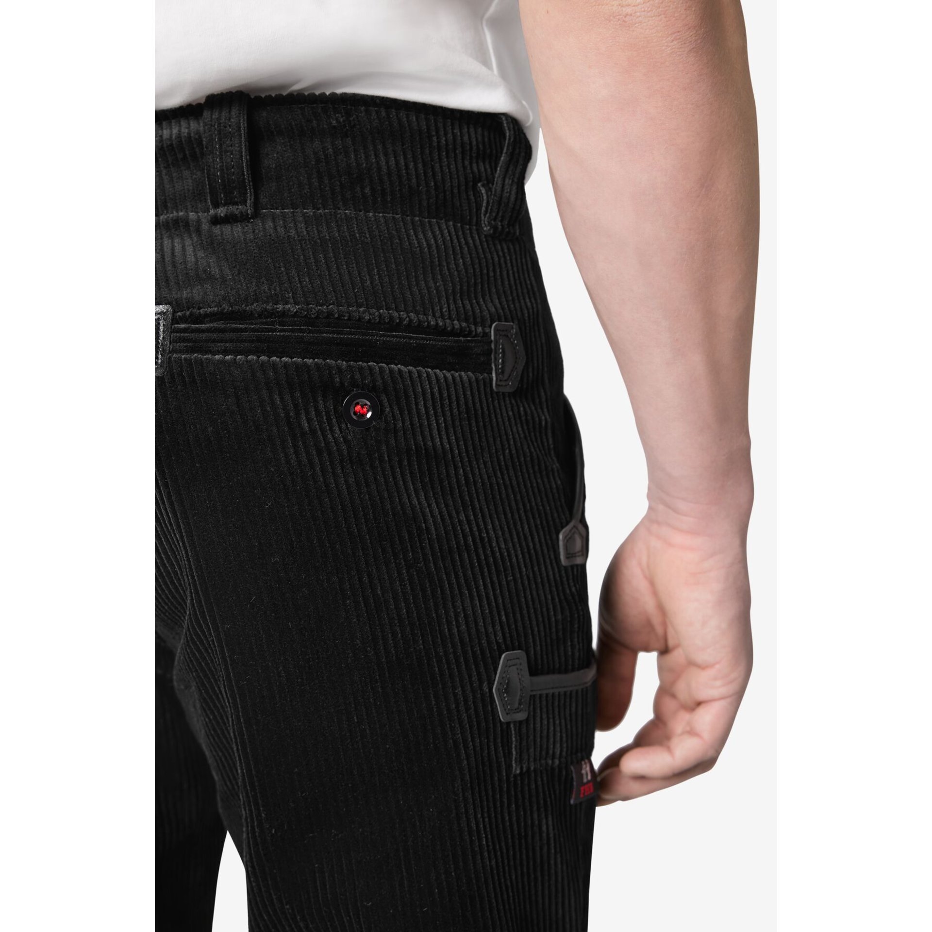 MIRKO Zunfthose Trenkercord schwarz 58
