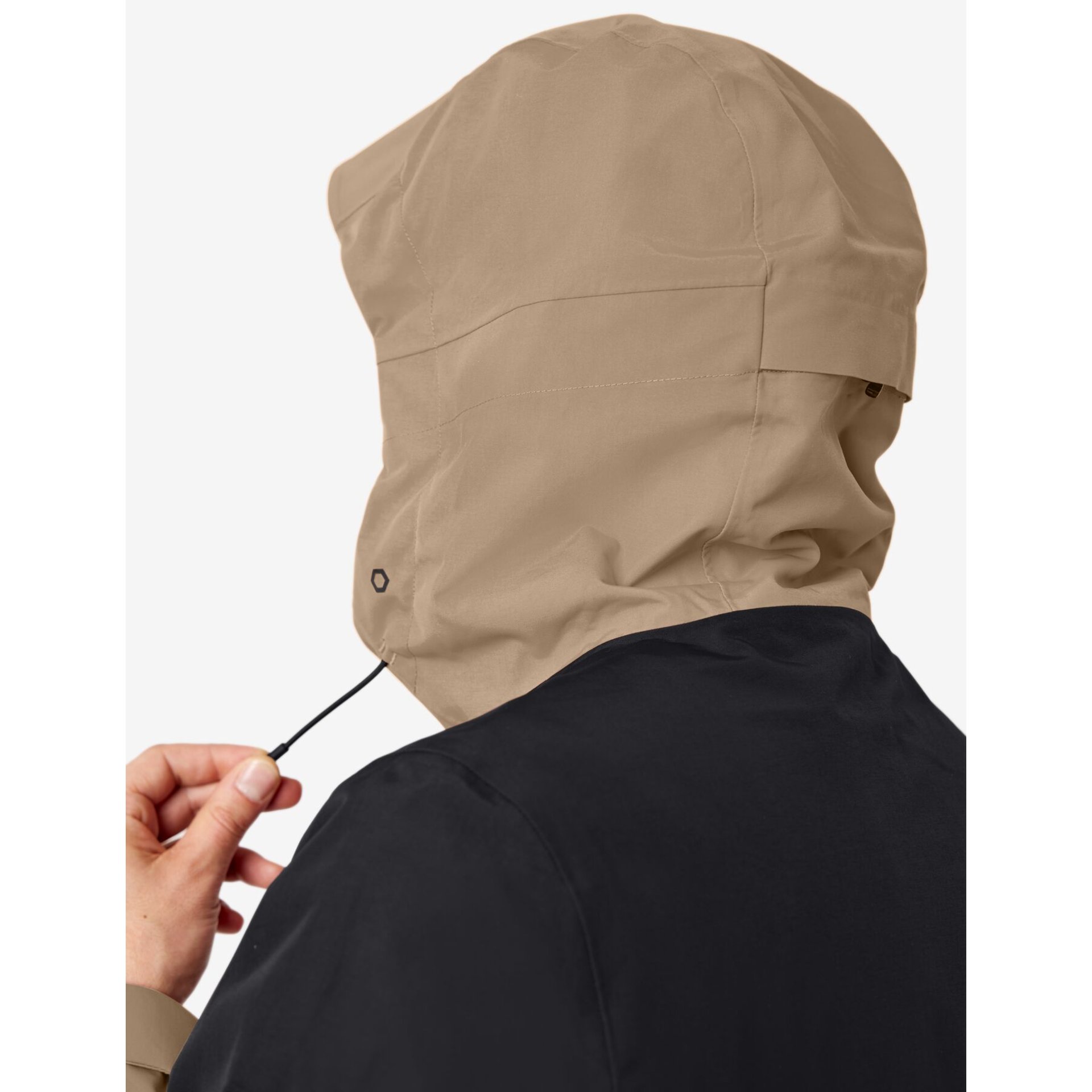 LUCA Hardshell-Jacke beige-schwarz M