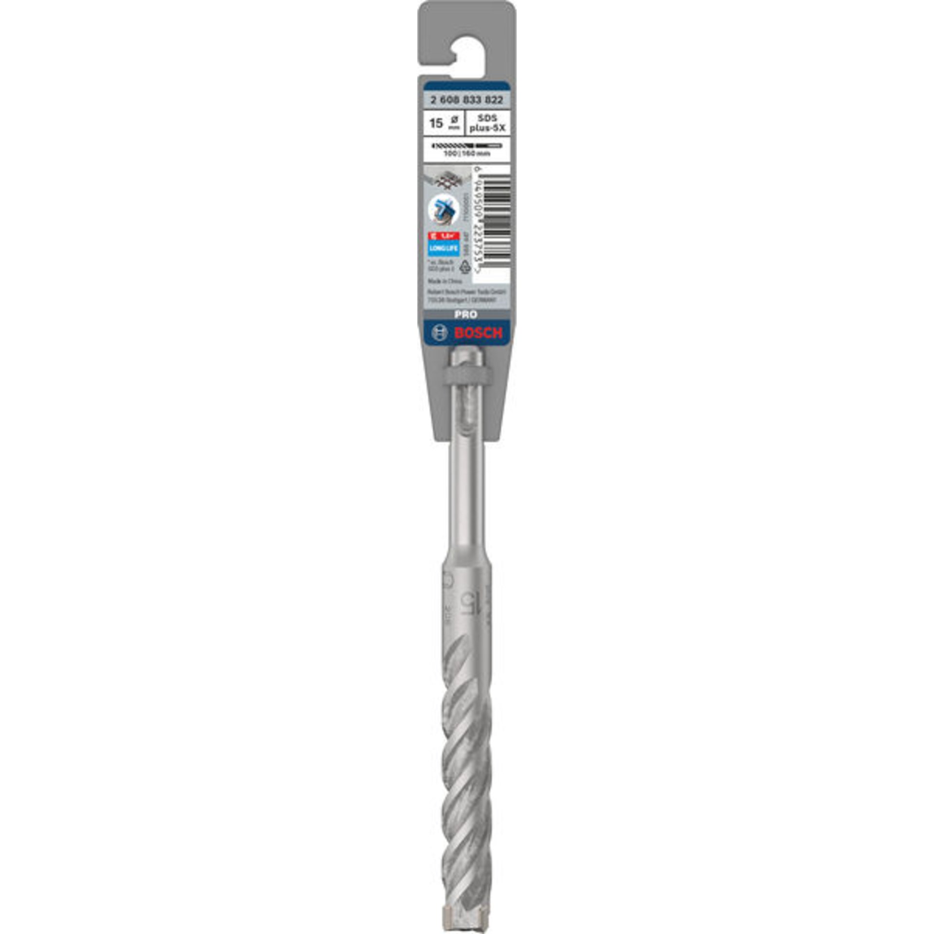 PRO SDS plus-5X Hammerbohrer, 15 x 100 x 160 mm