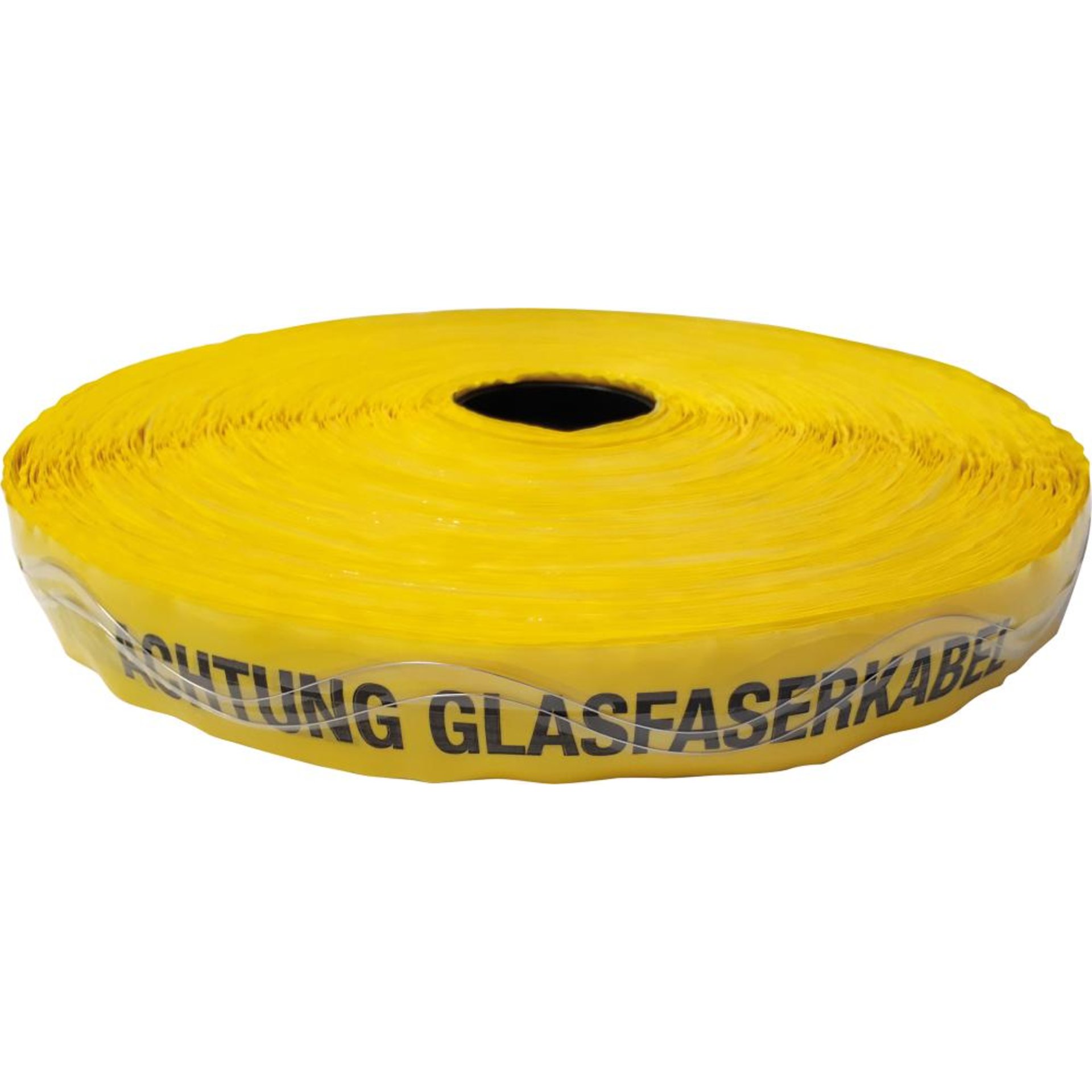 Ortungsband 250m Achtung Glasfaserkabel gelb