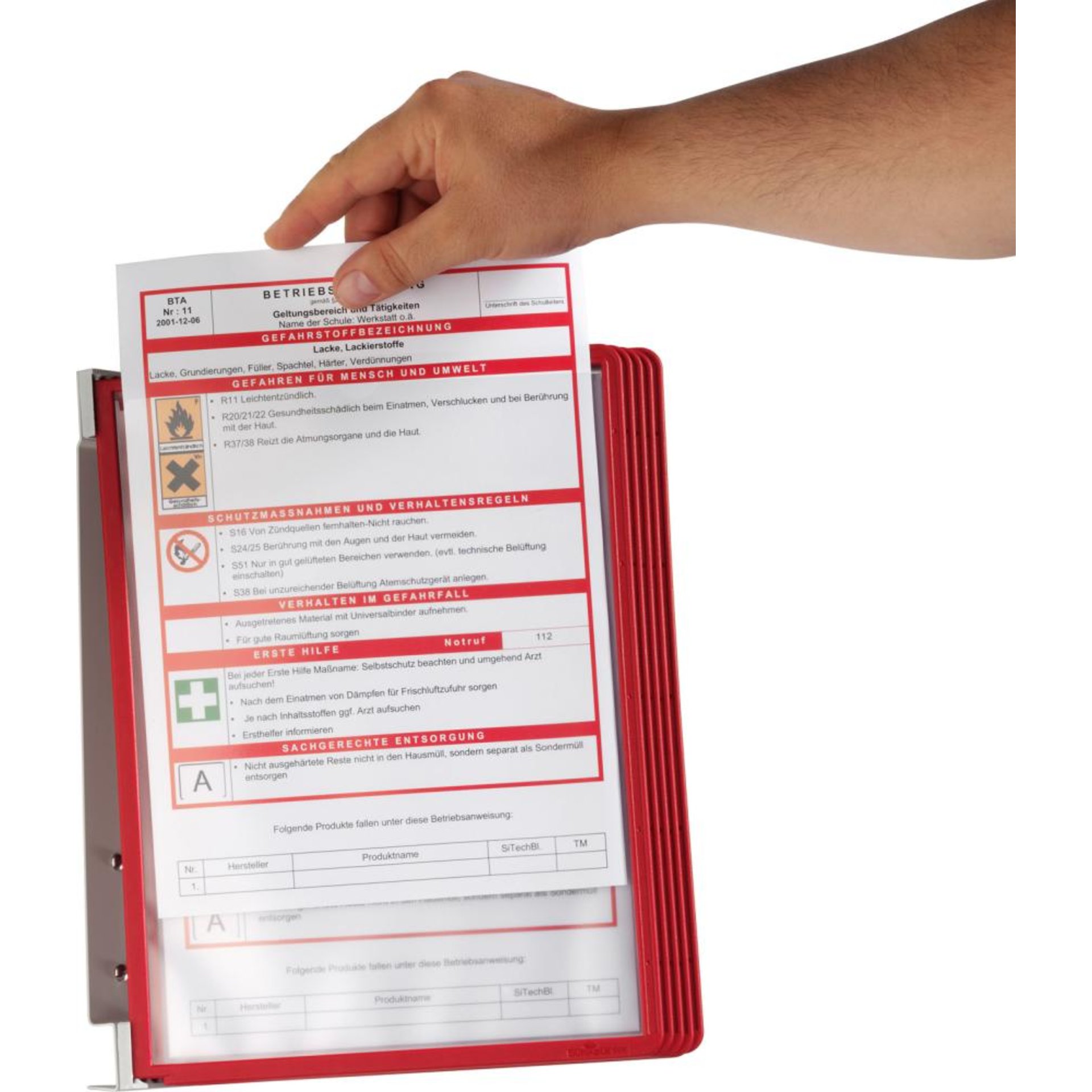 Sichttafelsystem VARIO®, Set