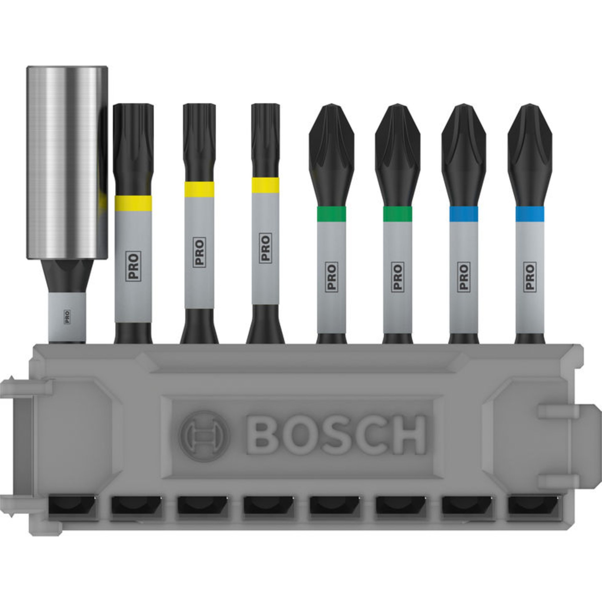 PRO Impact Set mit Standard-Bithalter und Pick and Click-Index, 8-tlg.