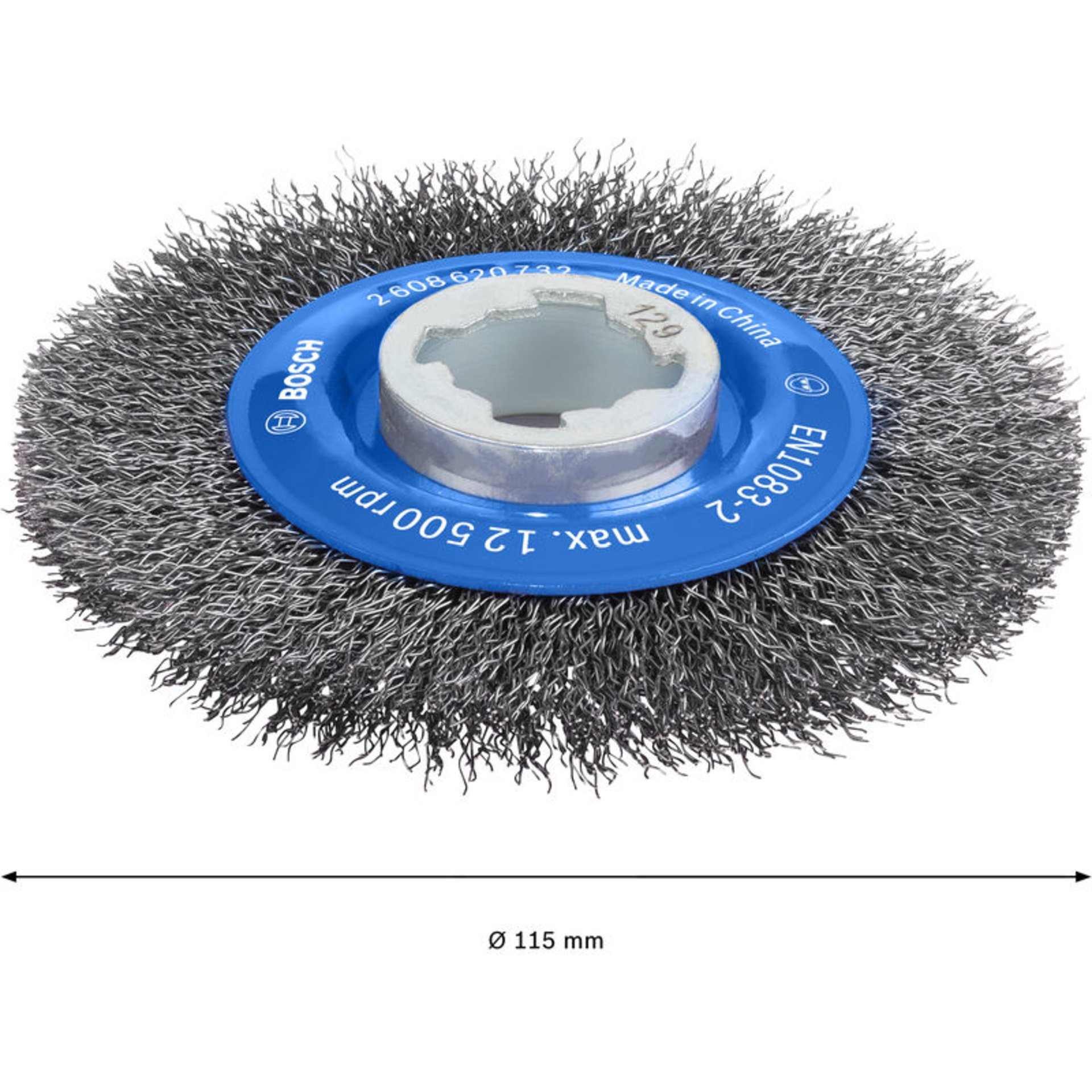PRO Metal clean X-Lock Scheibenbürste, 115 x 0,3 mm