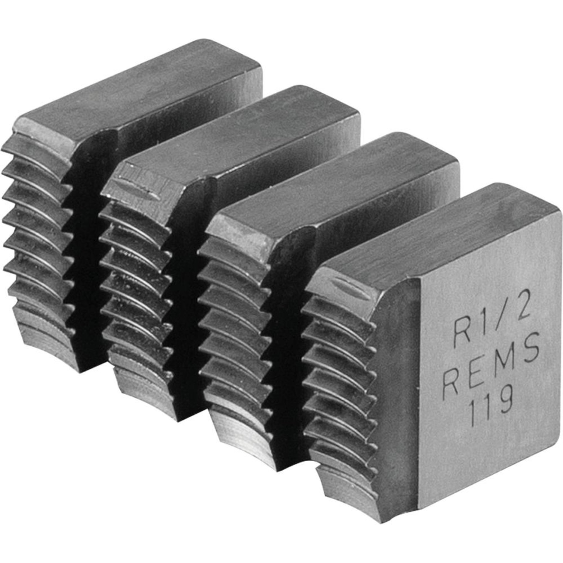 Schneidbacken R 1/2 Rems Rohrgewinde R kegelig re ISO 7-1, EN 10226