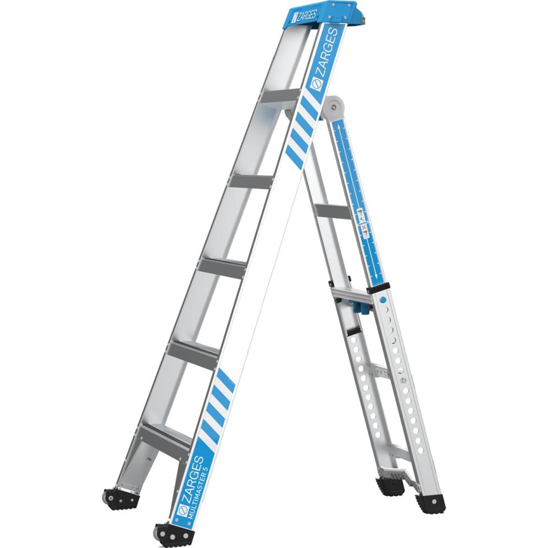 Kombileiter Multimaster 5 Leiterlänge 2,88 m Arbeitshöhe 3,70 m