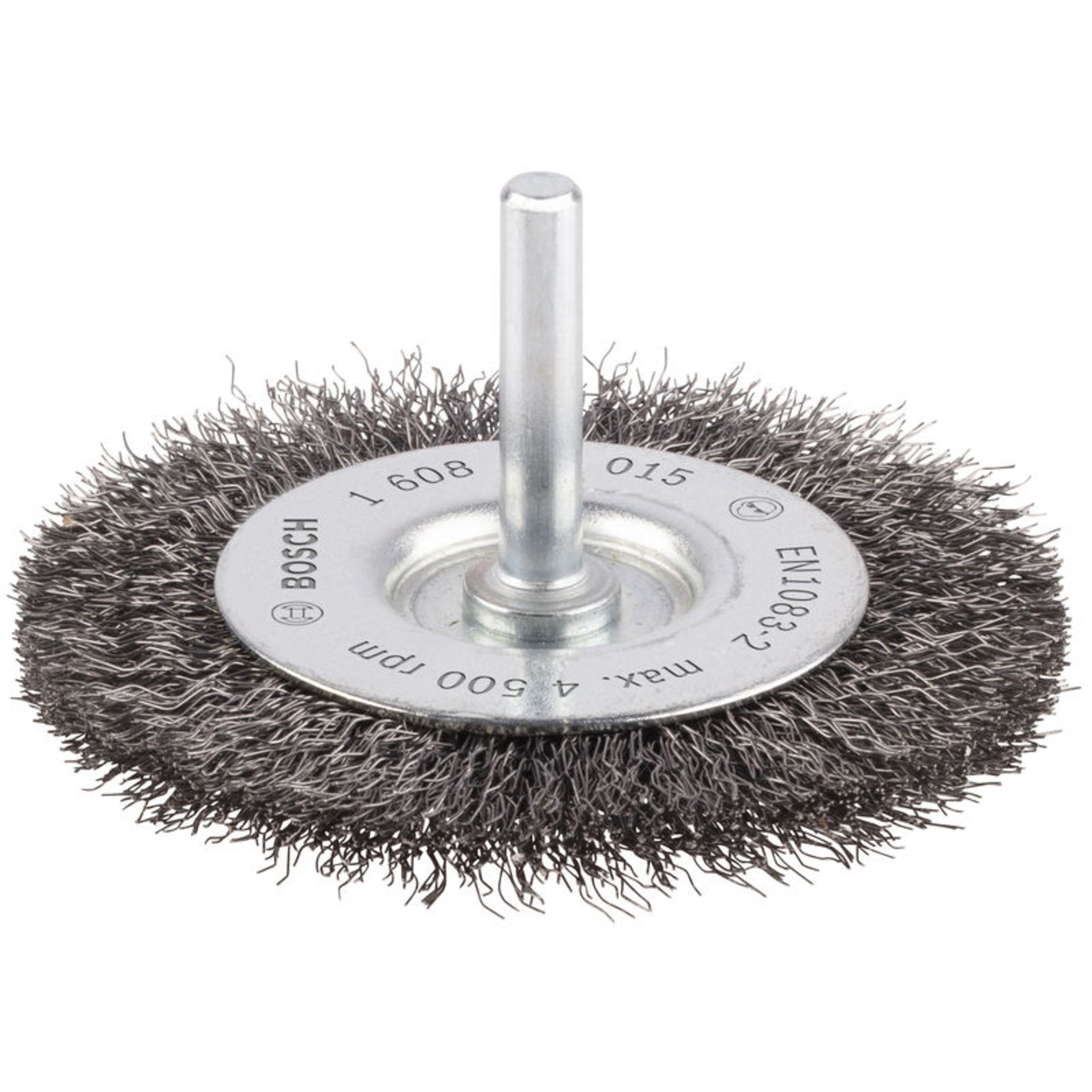 PRO Metal clean Scheibenbürste, gerader Schaft, 75 x 0,2 mm