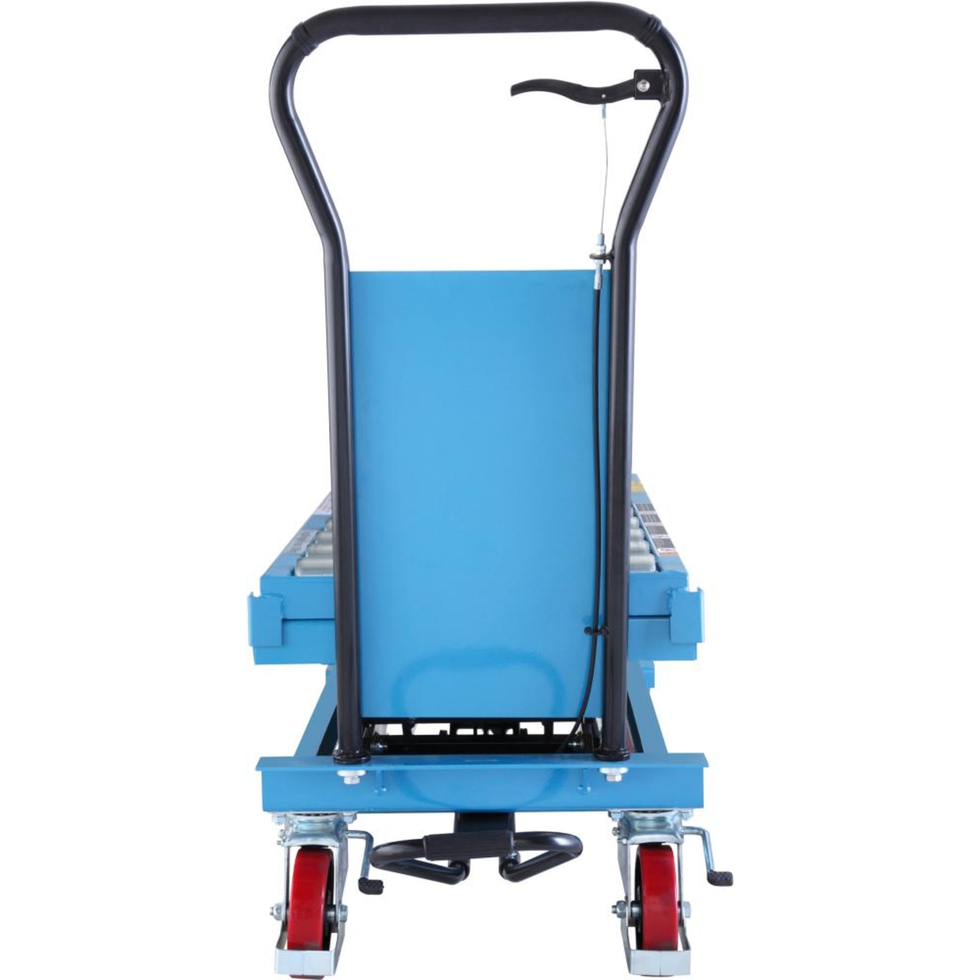 Hubtischwagen m. Rollenb.Tischmaß: 1025x535 300 kg Tragfähigkeit