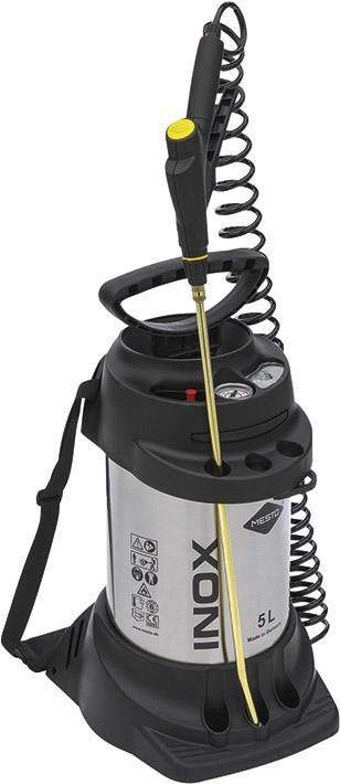 Mesto Hochdrucksprühgerät 5 L INOX