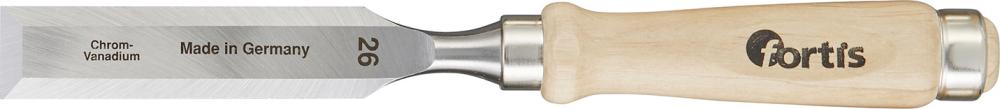 Fortis Stechbeitel 10mm m. Holzheft Fortis Stechbeitel 10mm m. Holzheft