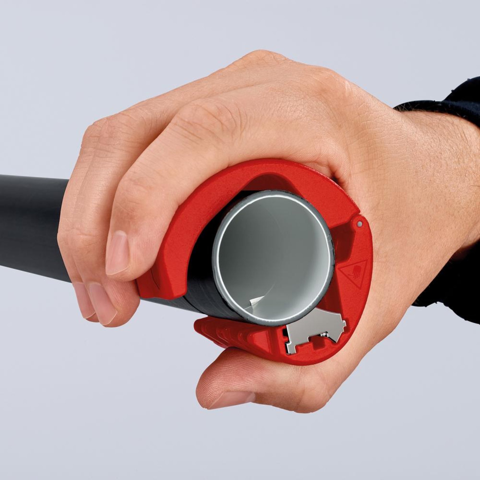 Kunststoffrohr-Schneider f.Rohre 20-50mm und Tropfhülsen KNIPEX