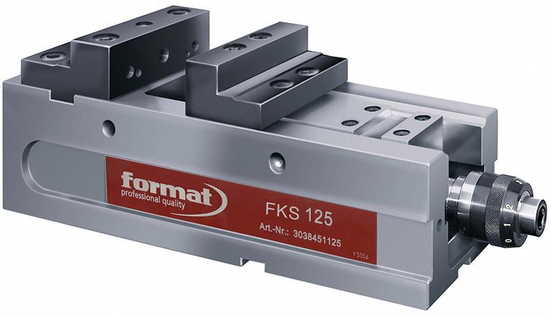Format Kompaktspanner NC FKS 125mm Stufenbacken