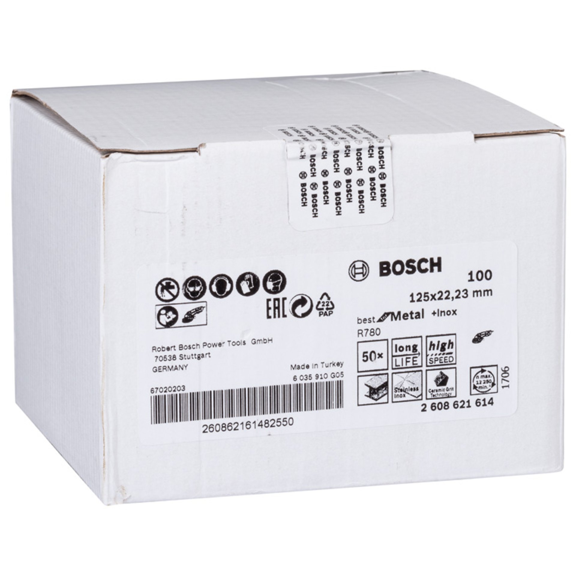 PRO R780 Fiberscheibe, 125 mm, G100