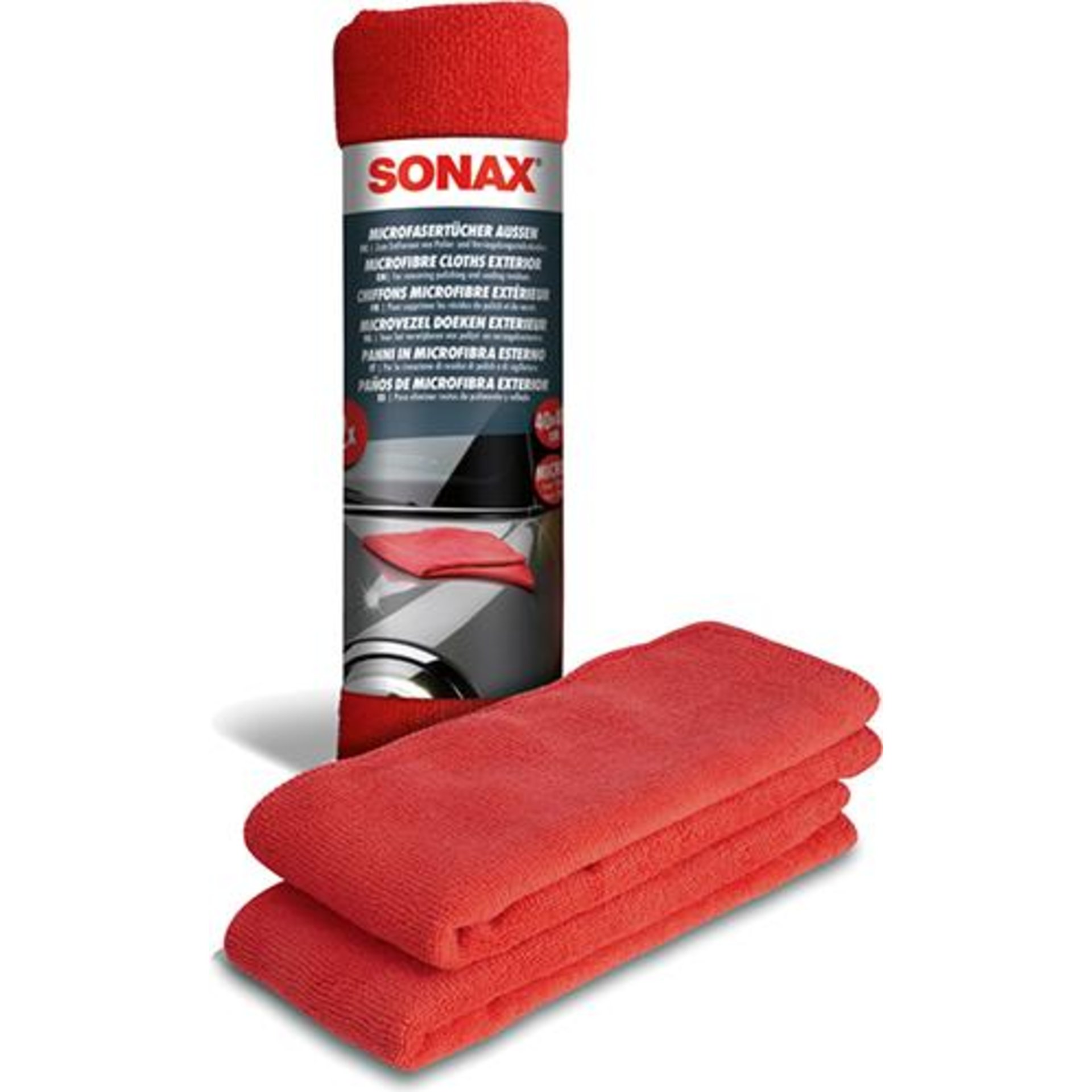 MicrofaserTuch Außen 2 Stück SONAX